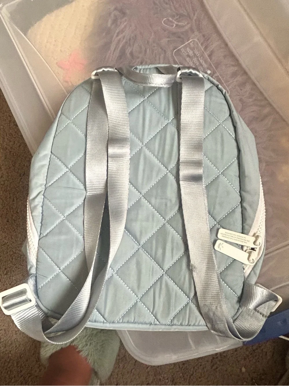 adidas Trefoil Mini Backpack - Pale Blue